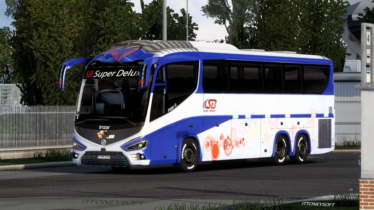 ETS2 Mods - Irizar i8 and SB Super Deluxe New Skin